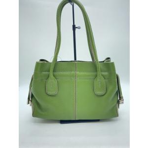 TOD’S◆トッズ/トートバッグ/レザー/GR...の詳細画像2