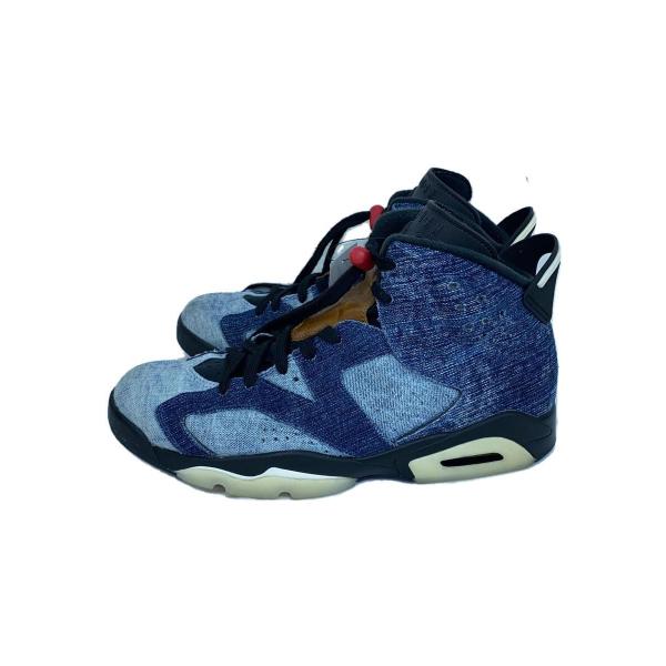 NIKE◆AIR JORDAN RETRO 6/エアジョーダン6 レトロ/インディゴ/CT5350-...