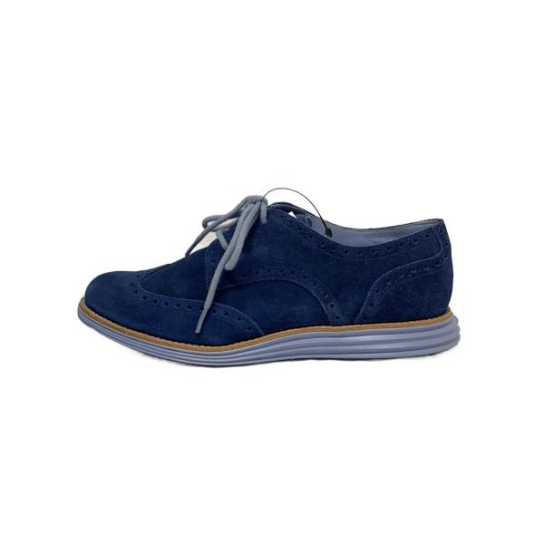 COLE HAAN◆ドレスシューズ/--/NVY/スウェード
