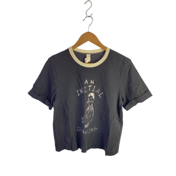 SHINYA KOZUKA◆Tシャツ/L/コットン/BLK/プリント/250ISK92A