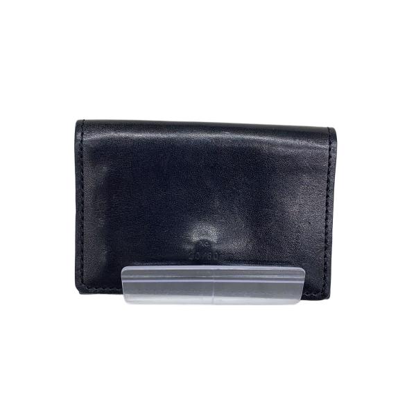 20/80◆カードケース/レザー/BLK/無地/メンズ