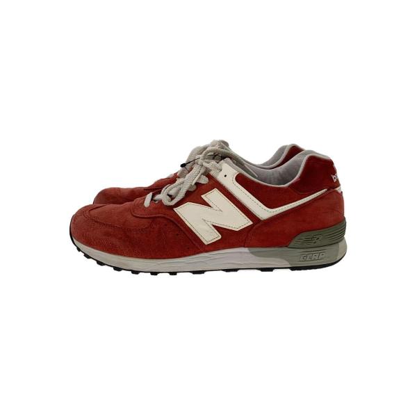 NEW BALANCE◆M576/レッド/Made in ENG/US8/RED