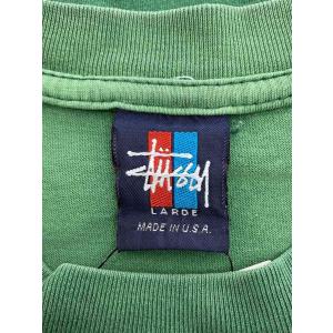 STUSSY◆Tシャツ/L/コットン/GRN/...の詳細画像2