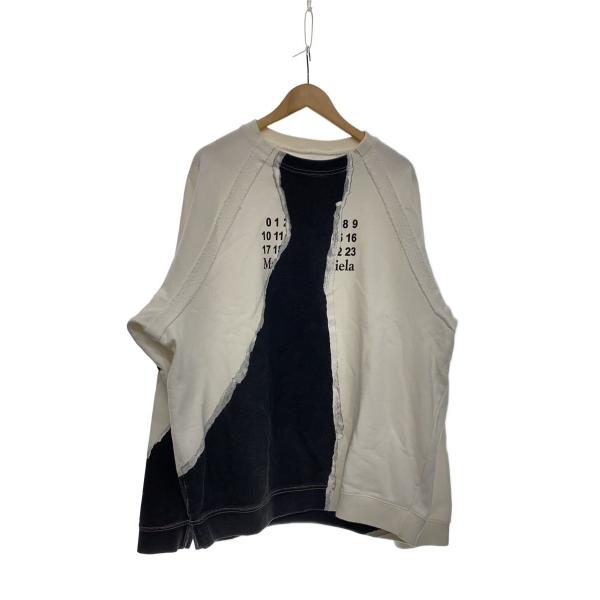 Maison Martin Margiela◆スウェット/46/コットン/WHT/S50GU0099