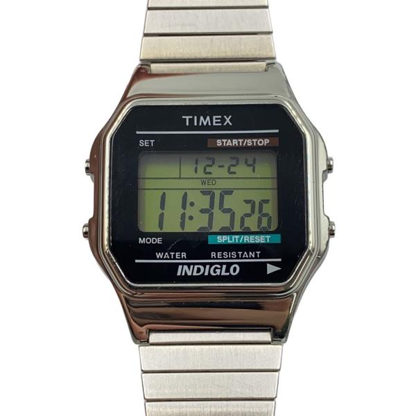 TIMEX◆クォーツ腕時計/デジタル/T78587