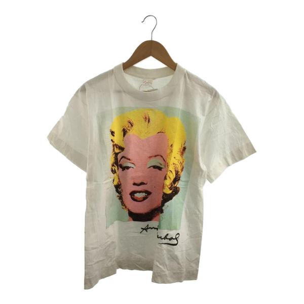 90s〜/Andy Warhol/マリリンモンロー/Tシャツ/L/コットン/WHT//