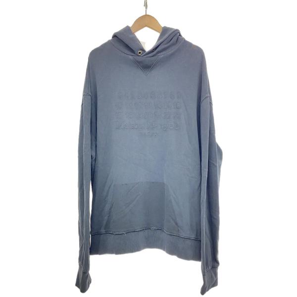 Maison Margiela◆24ss/グレーリバースフーディ-/パーカー/M/コットン/BLK/...