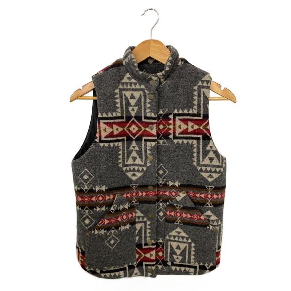 PENDLETON◆ベスト/S/ウール/GRY