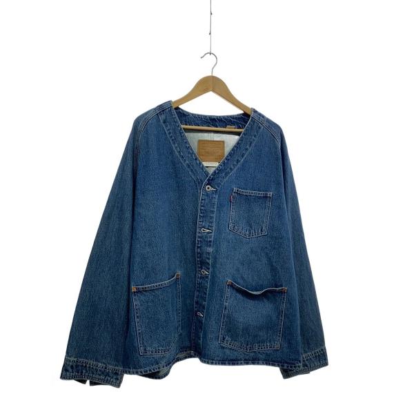 LEVI’S PREMIUM◆UNION ENGINEERカーディガン/デニムジャケット/XL/コッ...