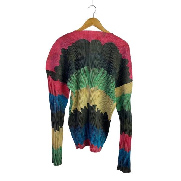 PLEATS PLEASE ISSEY MIYAKE◆トップス/4/ポリエステル/マルチカラー/PP...