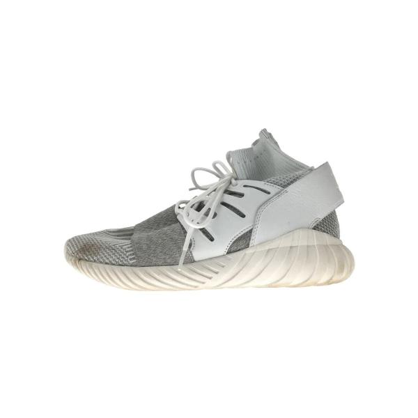 adidas◆TUBULAR DOOM PK/チュブラードゥーム/26.5cm/WHT