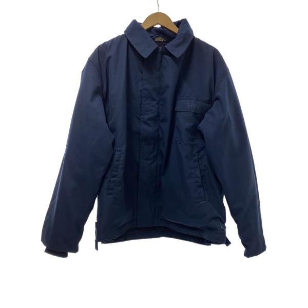 US.NAVY◆アラミドデッキジャケット/50/コットン/NVY/100-94-C-0316