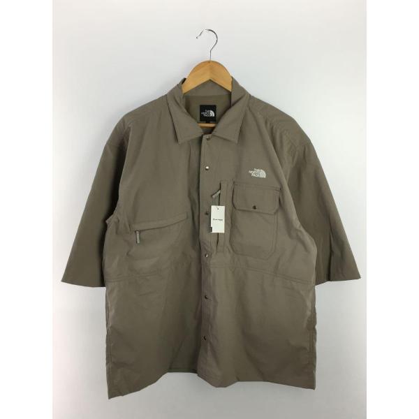 THE NORTH FACE◆S/S Trip Field Shirt/XL/ポリエステル/BRW/...