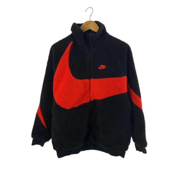 NIKE◆NSW VW SWSH FULL ZIP JKT/XL/ポリエステル/BLK/BQ6546...