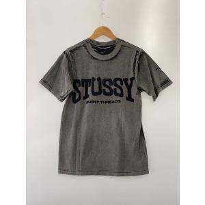 STUSSY◆Tシャツ/S/コットン/GRY//の詳細画像1