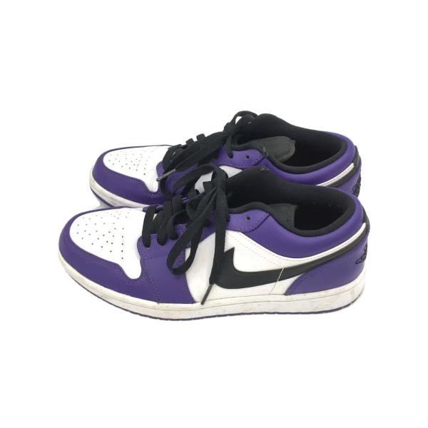 NIKE◆ローカットスニーカー/26cm/パープル/553558-500/AIR JORDAN 1 ...