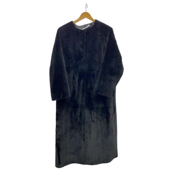 AMERI◆21AW/MANY WAY FAKE BOA COAT/コート/FREE/フェイクレザー...
