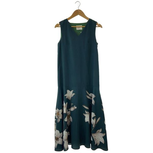 AMERI◆ADELA LAYERED DRESS/ノースリーブワンピース/S/花柄/0111052...