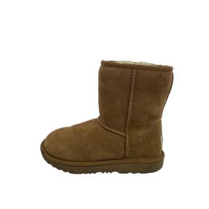 UGG australia◆キッズ/ムートンブーツ/20cm/CML/スウェード/1017703K