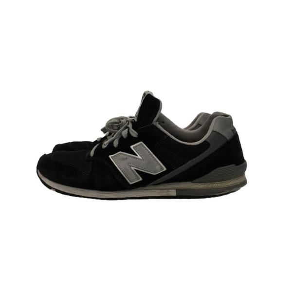 NEW BALANCE◆CM996//ブラック/28cm/BLK/スウェード/踵部ダメージ有/全体擦...