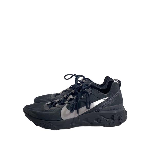 NIKE◆REACT ELEMENT 55 SE/リアクトエレメント/ブラック/BV1507-002...