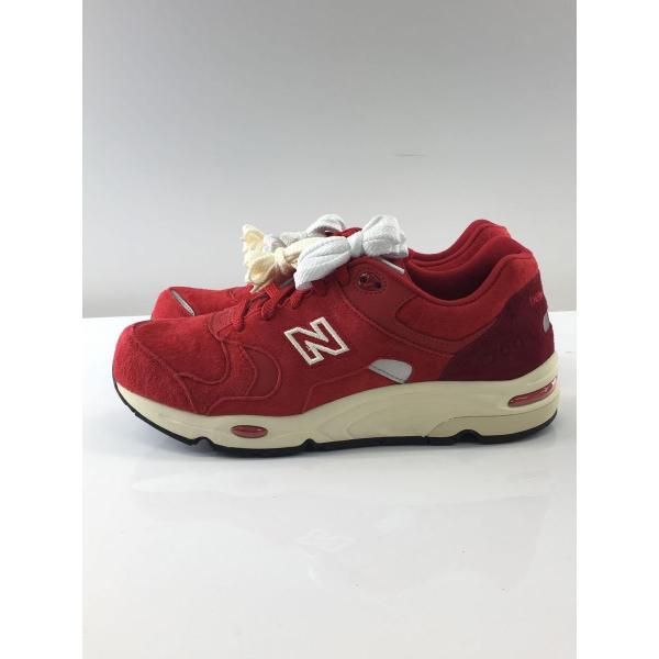 NEW BALANCE◆ローカットスニーカー/28cm/RED/スウェード/CM1700KR