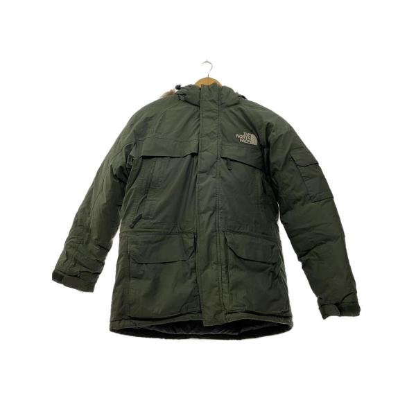 THE NORTH FACE◆MCMURDO PARKA_マクマードパーカー/--/ナイロン/GRN