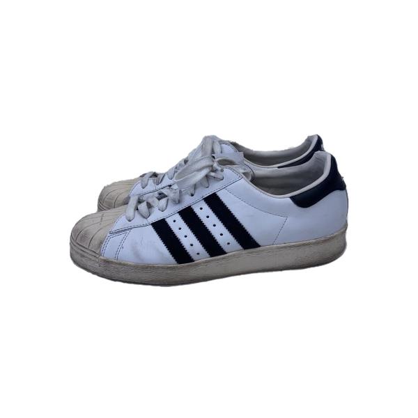 adidas◆SUPER STAR 80S/スーパースター/26.5cm/WHT