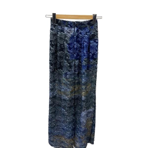 AMERI◆ボトム/S/ポリエステル/BLU/総柄/02410840860