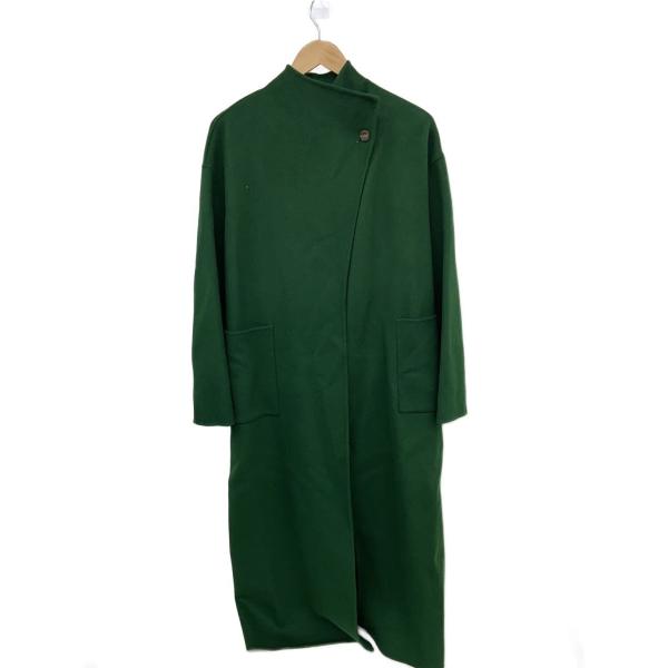 AMERI◆コート/M/ウール/GRN/01120740910
