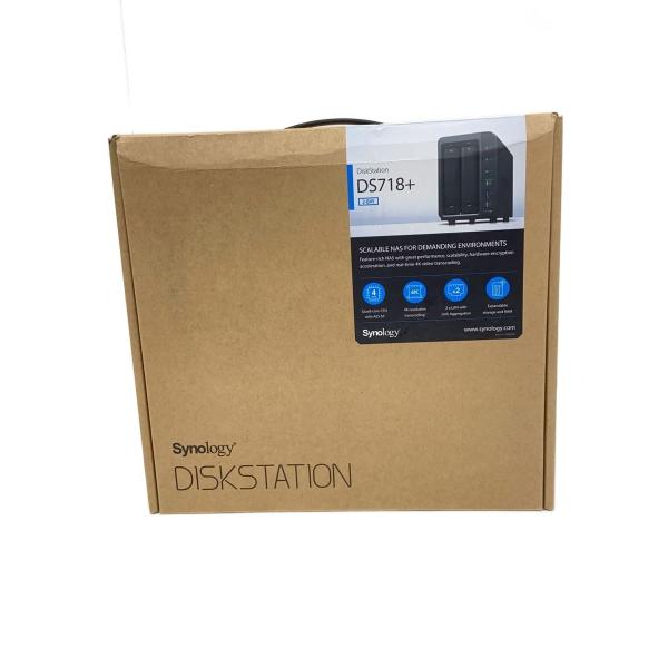 Synology◆パソコン周辺機器/DS718+