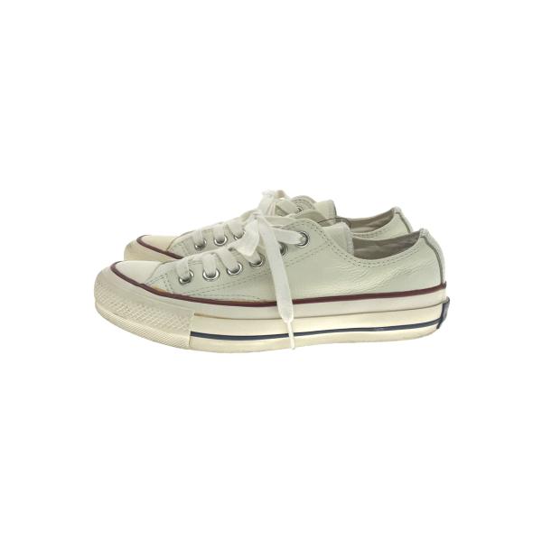 CONVERSE ADDICT◆ローカットスニーカー/23cm/IVO/レザー/1CL144/CHU...