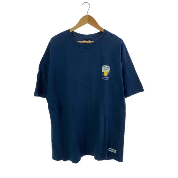 SHADY LTD/半袖Tシャツ/XL/コットン/ネイビー/90-00S/胸ロゴ/バックロゴ