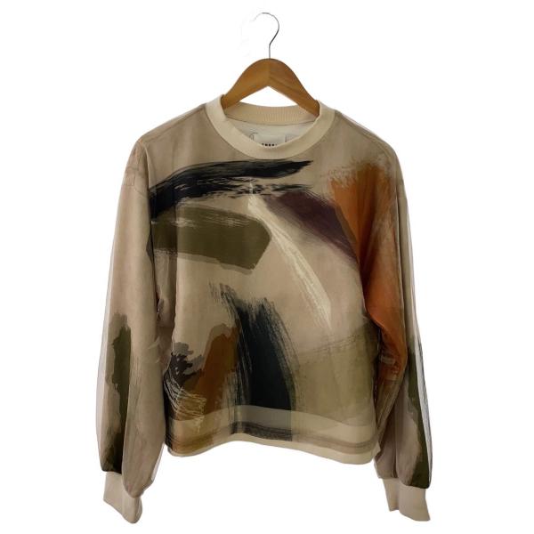 AMERI◆スウェット/FREE/ポリエステル/BEG/01110340040