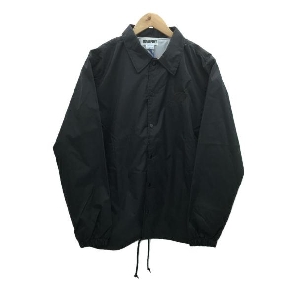 TRANSPORT◆TP LAUREL COACHJACKET/L/ナイロン/BLK/TSZ-004...