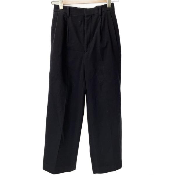 AURALEE◆ボトム/0/ウール/NVY/A24AP04KF/ウールスラックス//