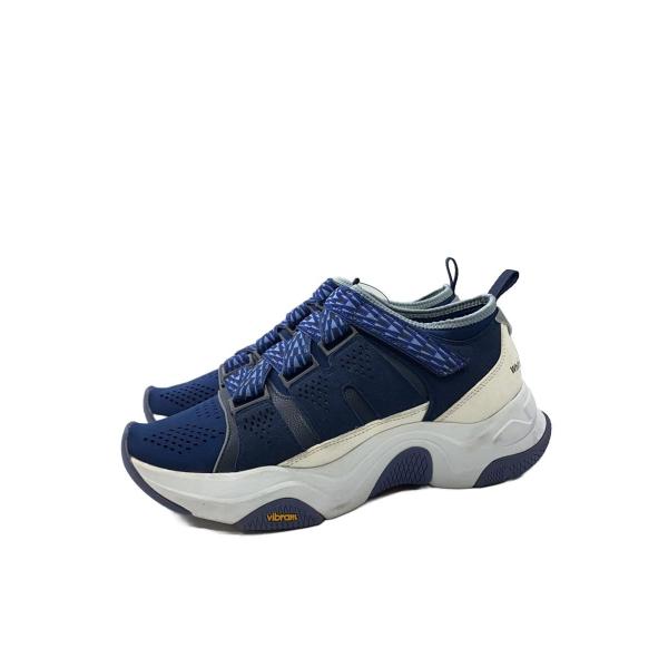 WHITE MOUNTAINEERING◆ローカットスニーカー/25cm/NVY/WM2271801