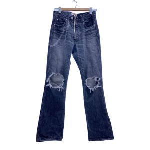 MASU◆ボトム/46/コットン/BLK/MMSS-PT0323