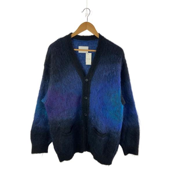 stein◆カーディガン(厚手)/S/モヘア/BLU/ST.448