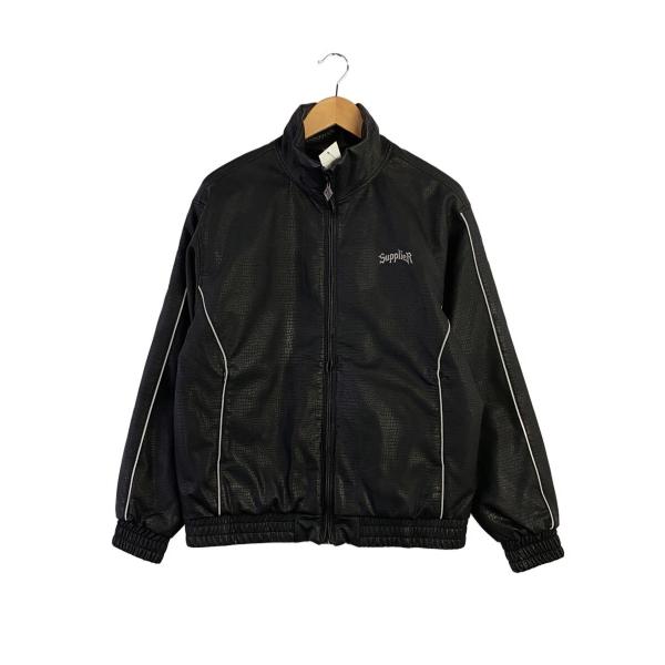 SUPPLIER◆Panelled Python Leather Track Jacket/S/レー...