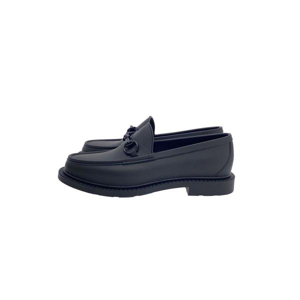 GUCCI◆ラバーローファー/BLK/PVC/77134005160
