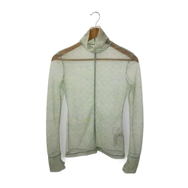 mame kurogouchi◆Marble Printed Plaid Sheer High N/...