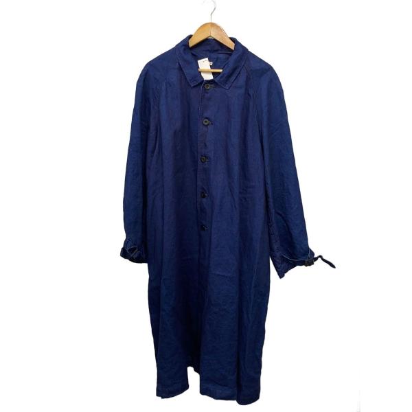OUTIL◆MANTEAU UZES/リネンコート/2/リネン/IDG/無地