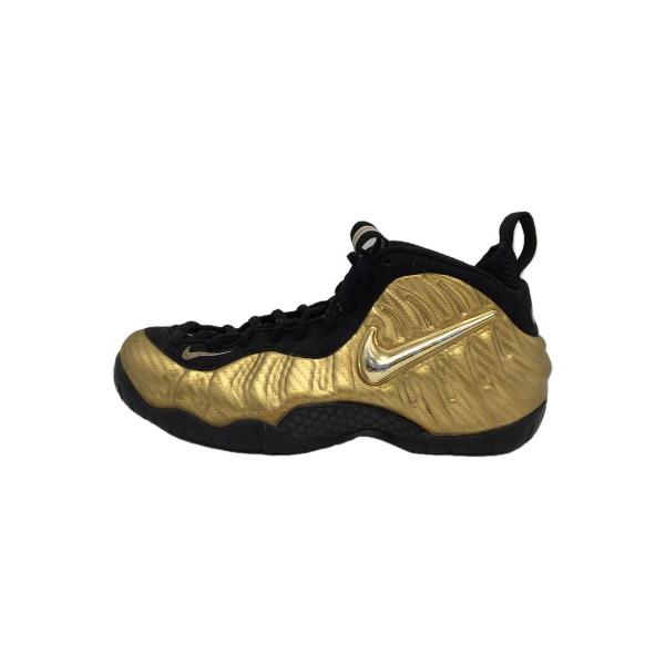 NIKE◆AIR FOAMPOSITE PRO/エアフォームポジットプロ/ゴールド/624041-7...