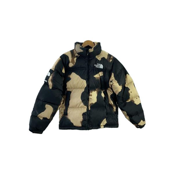 THE NORTH FACE◆21AW/Bleached Denim Print Nuptse/M/...