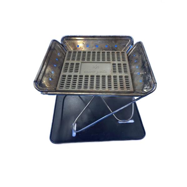 snow peak◆焚火台Lスターターセッ/SLV/SET-112S/グリルブリッジセット