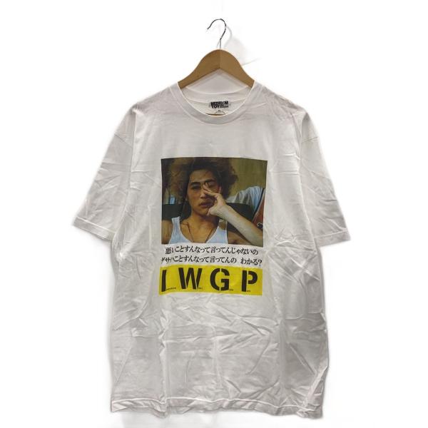MEDICOM TOY◆Tシャツ/XL/コットン/WHT/IWGP/窪塚洋介/キング//