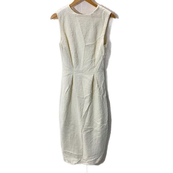 AMERI◆25SS/ORIGINAL PUNCHING CHINO DRESS/ノースリーブワンピ...