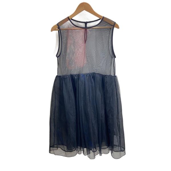 AMERI◆3 WAY MARGOT GEL ART DRESS/M/ポリエステル/BLK/0141...