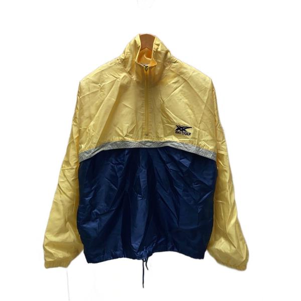 ASICS◆80s-90s/Asics tiger/ナイロンジャケット/--/ナイロン/YLW